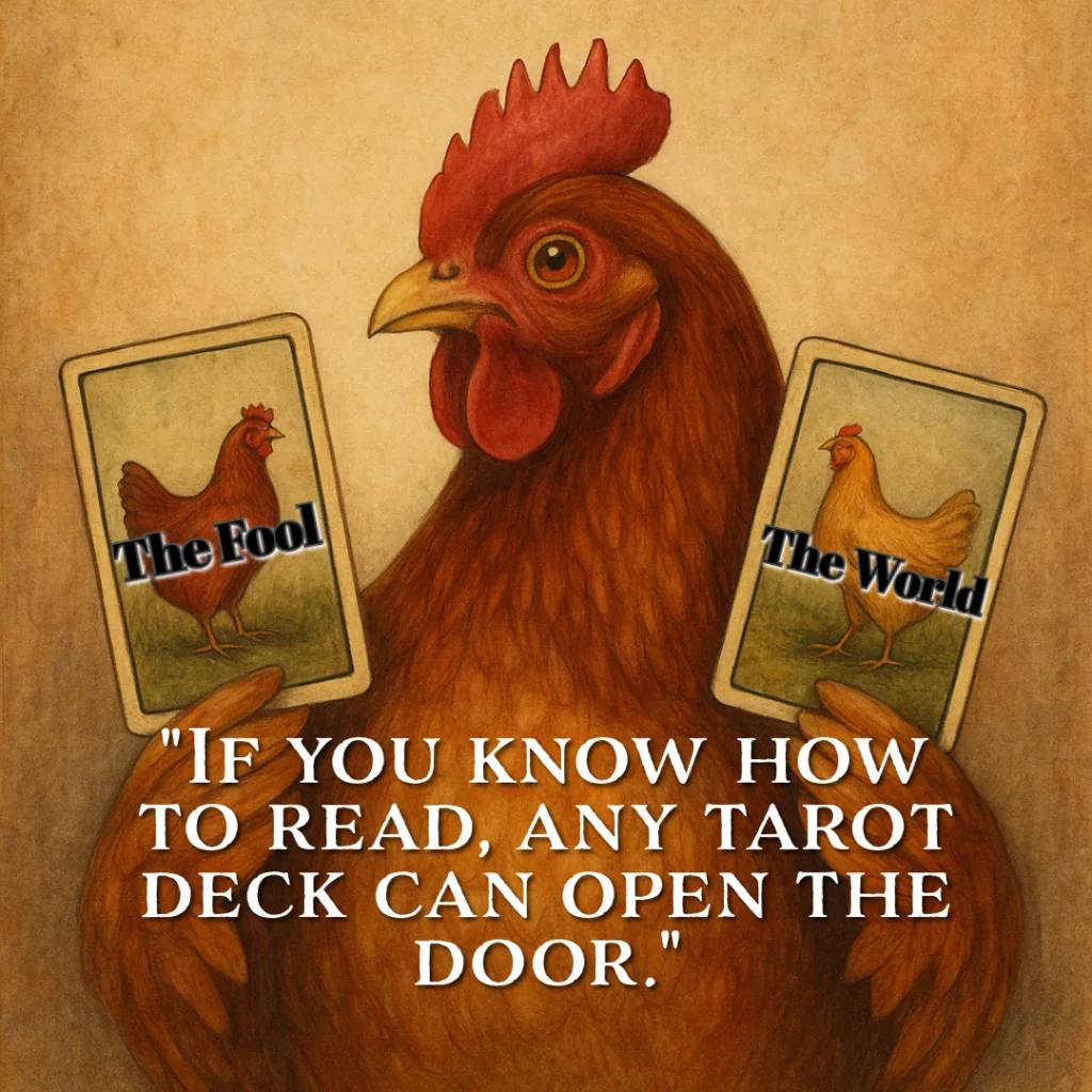 Tarot Is Chicken